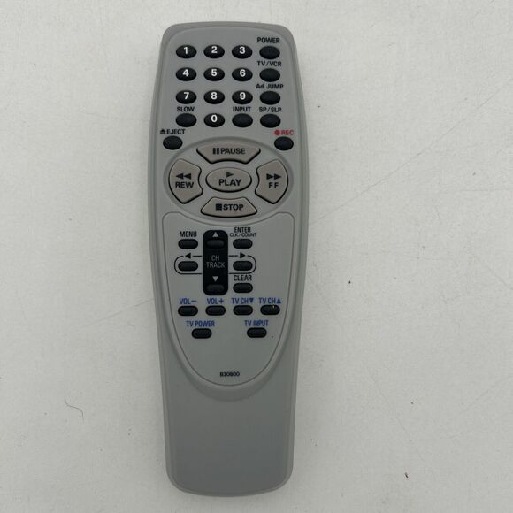 Sanyo B30800 TV VCR Remote Control Tested Original EUC - Picture 1 of 5